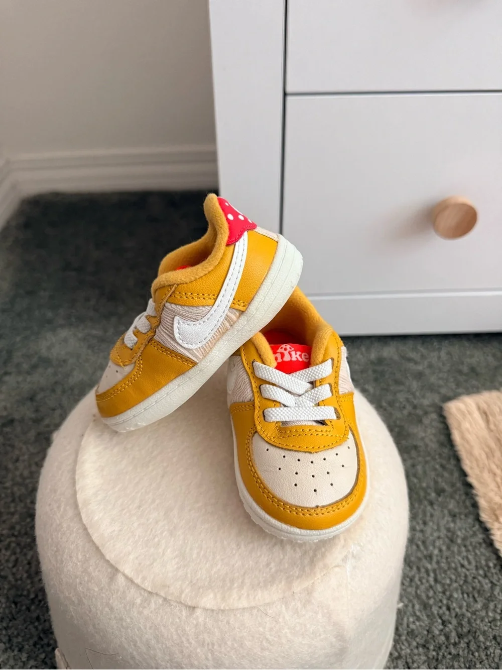 Nike bright yellow